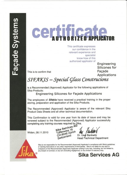 Certif - Sika